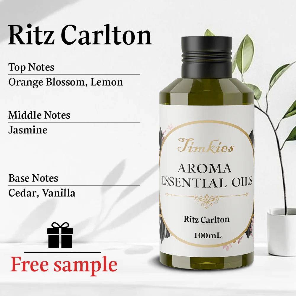 100ML Hotel Room Fragrance Diffuser for Home Air Freshener Scenting Device Air Purifier Humidifier Car Essential Oil Refil