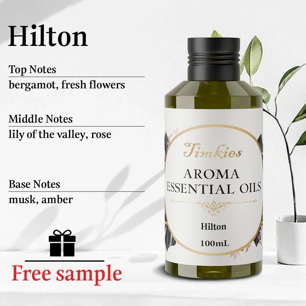 100ML Hotel Room Fragrance Diffuser for Home Air Freshener Scenting Device Air Purifier Humidifier Car Essential Oil Refil