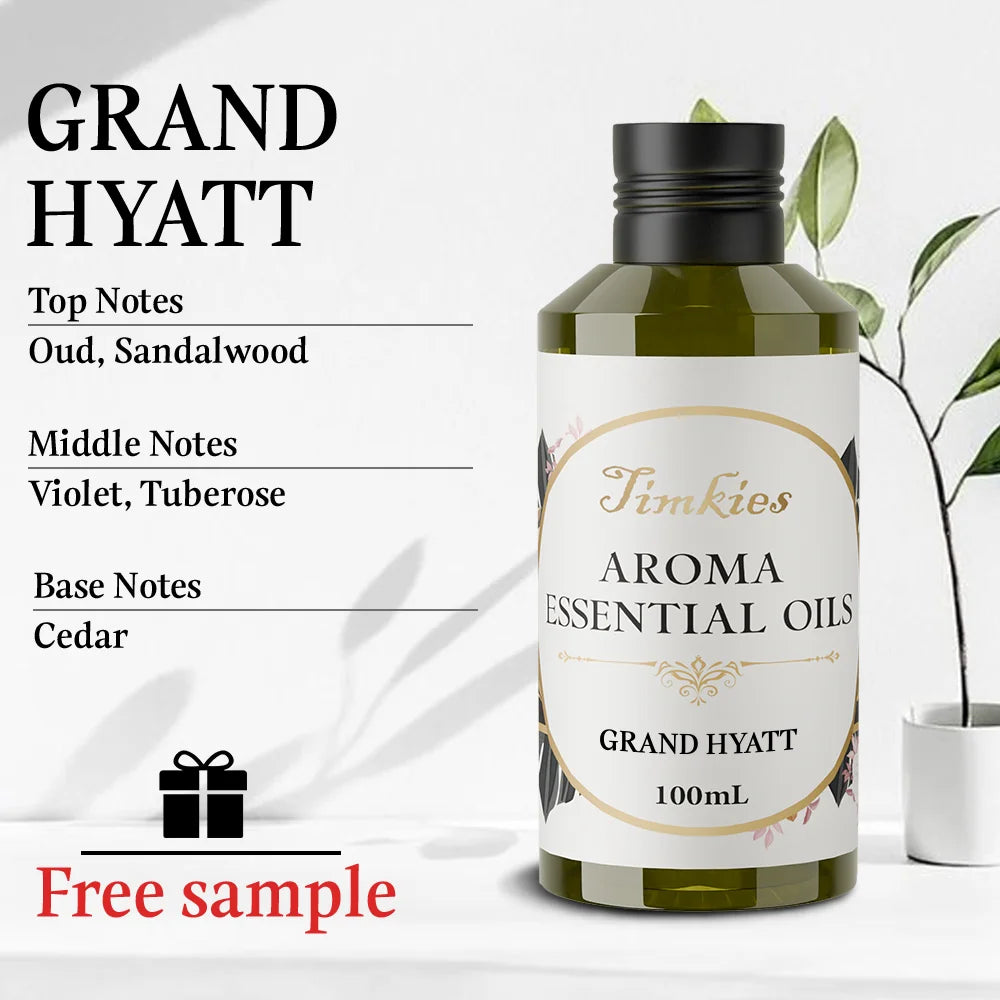 100ML Hotel Room Fragrance Diffuser for Home Air Freshener Scenting Device Air Purifier Humidifier Car Essential Oil Refil