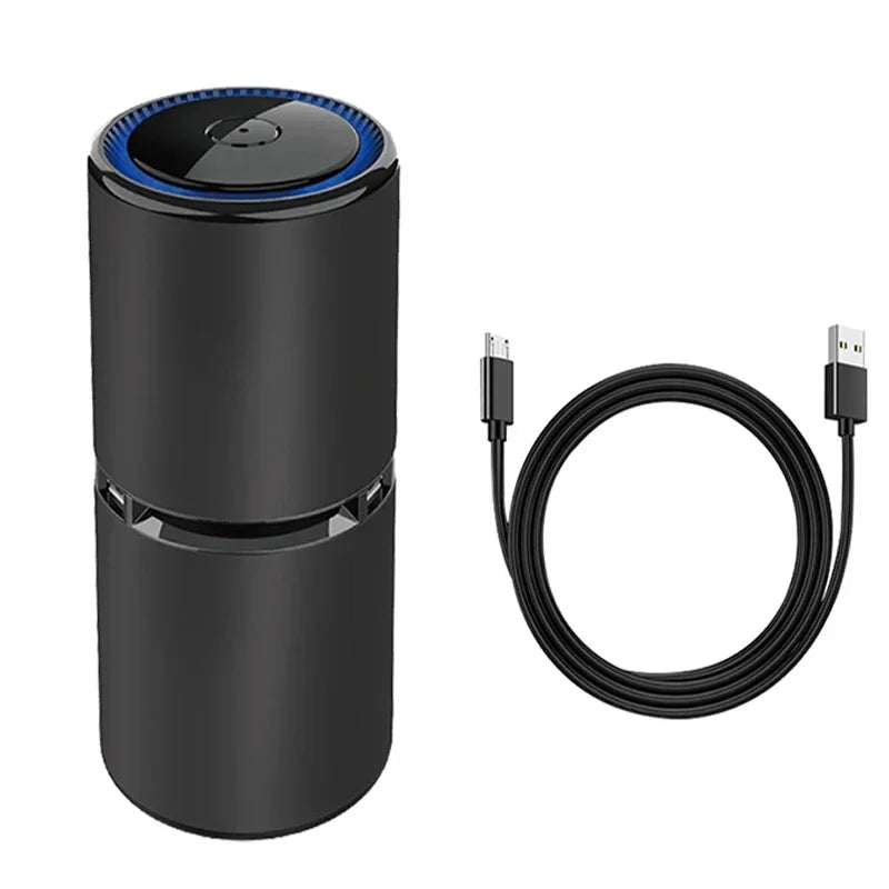 Xiaomi Youpin Car Air Purifier Negative Ion Generator USB Low Noise Deodorizer Smoke Odor Remover Mi Air Cleaner Home New Gift
